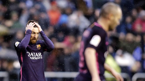 Barcelona Takluk di Kandang Deportivo