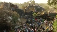 Sedikitnya 48 orang tewas akibat insiden naas tersebut. REUTERS/Reuters TV.
