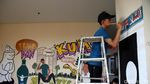 Beri Warna Beda di RPTRA dan Rusunawa dengan Mural