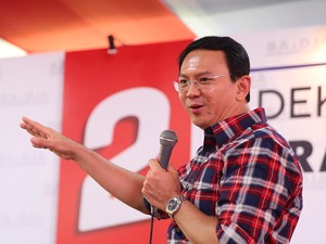 Masuk di Survei Capres Indo Barometer, Ahok: Gue Presdir