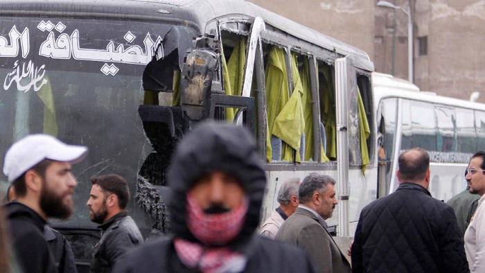 Korban 2 Bom di Damaskus Bertambah Jadi 74 Orang