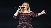 Ketiga ditempati oleh Adele. Foto: Getty Images