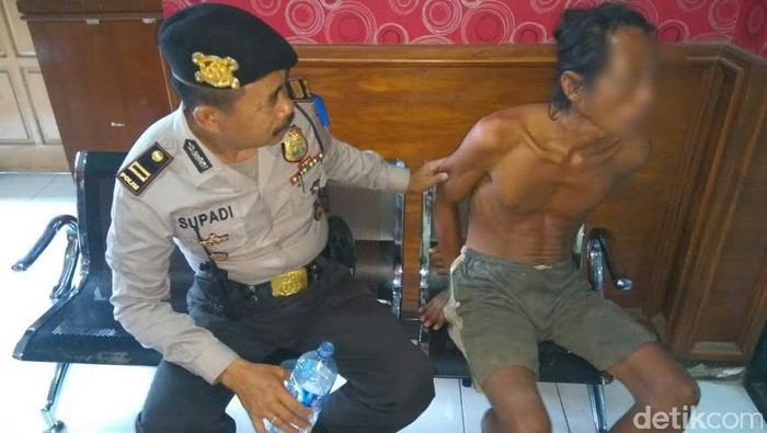 Resahkan Warga, Polisi Amankan Manusia Hutan