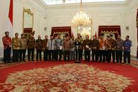 Pimpinan DPR dan Presiden Jokowi Bahas Isu Perekonomian Sosial