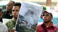 Aksi ini dilakukan oleh mahasiswa Kabupaten Intan Jaya se-Jawa-Bali.