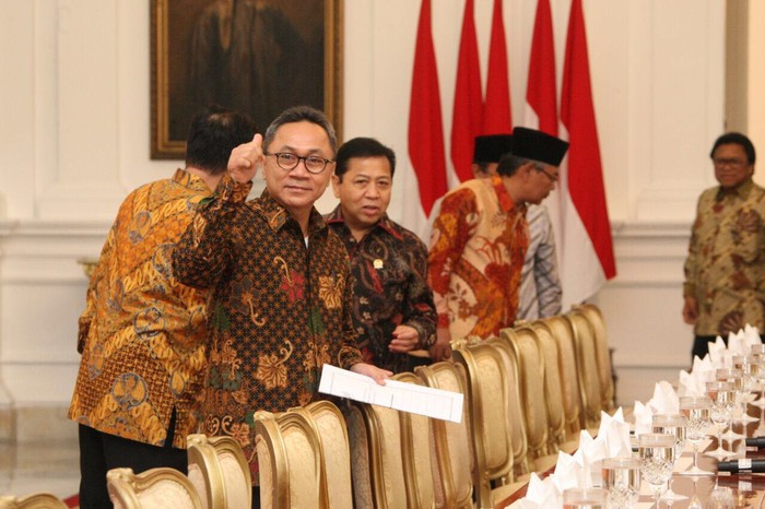 Ketua MPR Usulkan 5 Hal Ini saat Rapat Konsultasi dengan Presiden