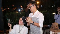 Tampak Eko Patrio bersama sang istri, Viona Rosalina.