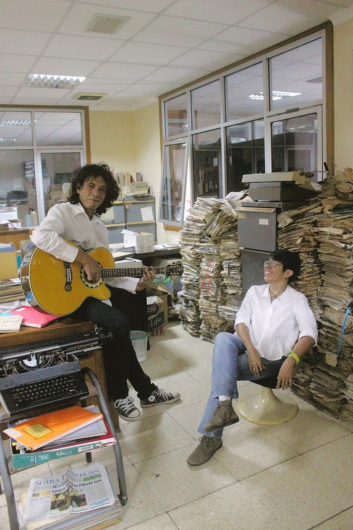 AriReda Rilis Musikalisasi Puisi Goenawan Mohamad 23 Maret