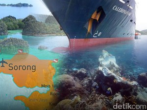 Wapres JK Minta Kapal Caledonian Sky Ganti Rugi soal Raja Ampat