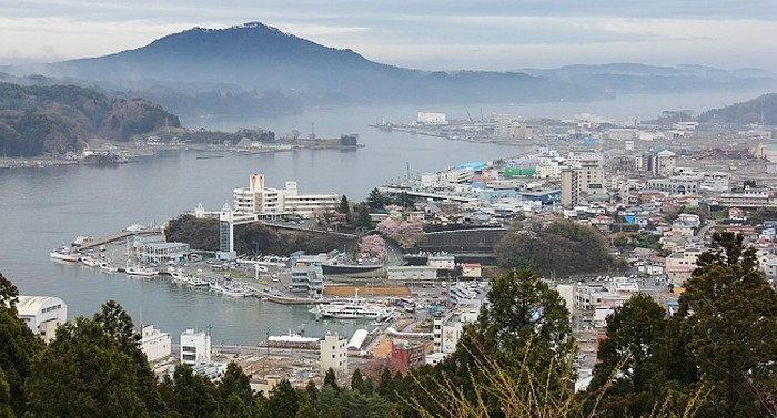 hasil laut Kesennuma di prefektur miyagi
