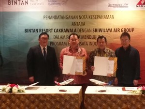 Bangun Bandara Baru, Sriwijaya Air & Bintan Sasar Wisman