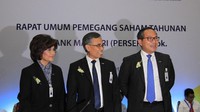 RUPS mengesahkan total dividen payout sebesar 45% dari laba tahun 2016 sebagai dividen, yakni Rp 6,212 triliun. (Foto: dok. Mandiri)