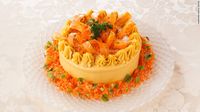 Tak Usah Takut Menyantapnya, Kue Cantik Ini Terbuat dari 100% Sayuran