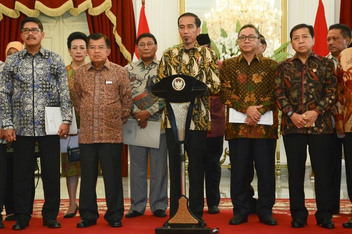 Pimpinan DPR dan Presiden Jokowi Bahas Isu Perekonomian Sosial
