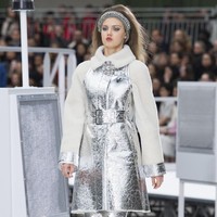 PARIS, FRANCE - MARCH 07:  A model walks the runway during the Chanel show as part of the Paris Fashion Week Womenswear Fall/Winter 2017/2018 on March 7, 2017 in Paris, France.  (Photo by Pascal Le Segretain/Getty Images)