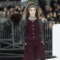 PARIS, FRANCE - MARCH 07:  A model walks the runway during the Chanel show as part of the Paris Fashion Week Womenswear Fall/Winter 2017/2018 on March 7, 2017 in Paris, France.  (Photo by Pascal Le Segretain/Getty Images)