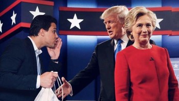 Bersama Donald Trump. Foto: Masternya Photoshop