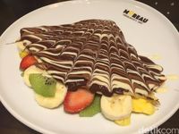 Moreau: Nyamm! Manis Legit <i>Crepes</i> Isi Buah Segar dengan Lelehan <i>Dark Chocolate</i>