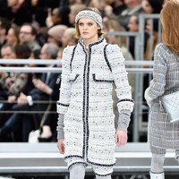 PARIS, FRANCE - MARCH 07:  A model walks the runway during the Chanel show as part of the Paris Fashion Week Womenswear Fall/Winter 2017/2018 on March 7, 2017 in Paris, France.  (Photo by Pascal Le Segretain/Getty Images)
