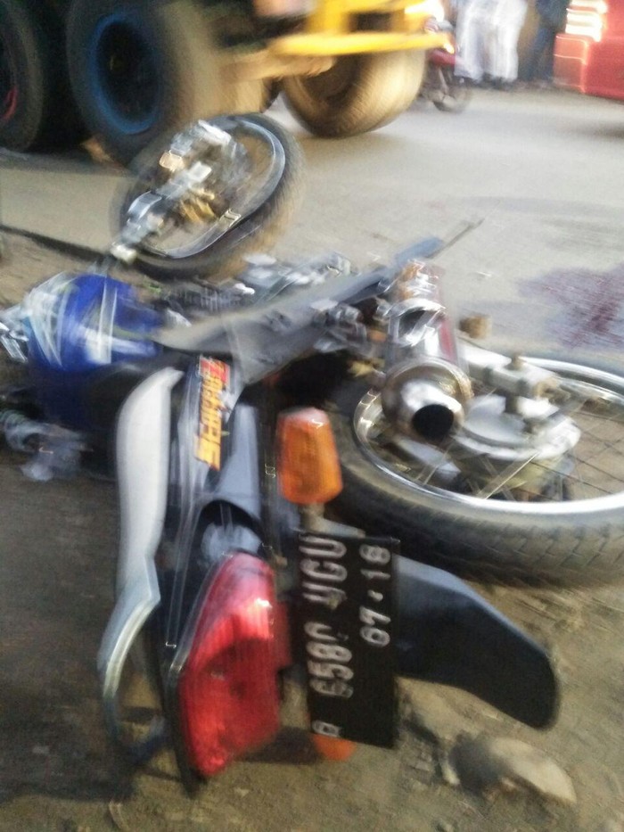 PNS Tewas Terserempet Truk di Kelapa Gading