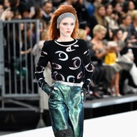 PARIS, FRANCE - MARCH 07:  A model walks the runway during the Chanel show as part of the Paris Fashion Week Womenswear Fall/Winter 2017/2018 on March 7, 2017 in Paris, France.  (Photo by Pascal Le Segretain/Getty Images)