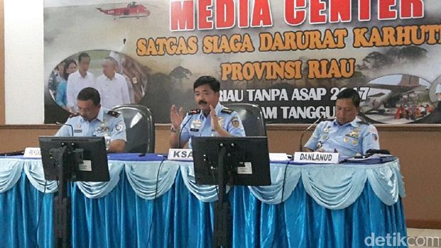 Tinjau Lokasi Insiden F-16, KSAU Siap Penuhi Kebutuhan Penerbang