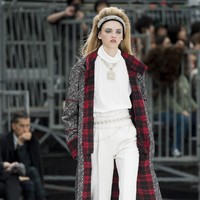 PARIS, FRANCE - MARCH 07:  A model walks the runway during the Chanel show as part of the Paris Fashion Week Womenswear Fall/Winter 2017/2018 on March 7, 2017 in Paris, France.  (Photo by Pascal Le Segretain/Getty Images)