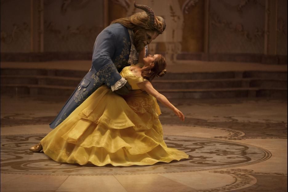 Screenshoot film 'Beauty and the Beast'.