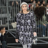 PARIS, FRANCE - MARCH 07:  A model walks the runway during the Chanel show as part of the Paris Fashion Week Womenswear Fall/Winter 2017/2018 on March 7, 2017 in Paris, France.  (Photo by Pascal Le Segretain/Getty Images)