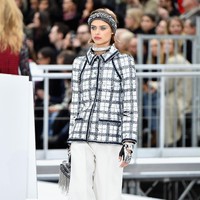PARIS, FRANCE - MARCH 07:  A model walks the runway during the Chanel show as part of the Paris Fashion Week Womenswear Fall/Winter 2017/2018 on March 7, 2017 in Paris, France.  (Photo by Pascal Le Segretain/Getty Images)
