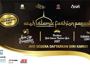 Aceh Akan Gelar Acara Fashion Terbesar!