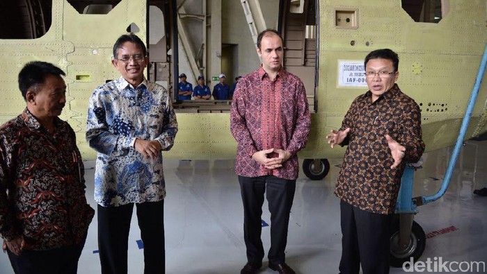 Komponen Helikopter H225 Made in Bandung Dikirim ke Airbus