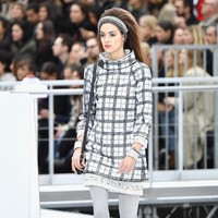 PARIS, FRANCE - MARCH 07:  A model walks the runway during the Chanel show as part of the Paris Fashion Week Womenswear Fall/Winter 2017/2018 on March 7, 2017 in Paris, France.  (Photo by Pascal Le Segretain/Getty Images)