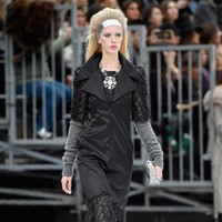 PARIS, FRANCE - MARCH 07:  A model walks the runway during the Chanel show as part of the Paris Fashion Week Womenswear Fall/Winter 2017/2018 on March 7, 2017 in Paris, France.  (Photo by Pascal Le Segretain/Getty Images)