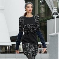 PARIS, FRANCE - MARCH 07:  A model walks the runway during the Chanel show as part of the Paris Fashion Week Womenswear Fall/Winter 2017/2018 on March 7, 2017 in Paris, France.  (Photo by Pascal Le Segretain/Getty Images)