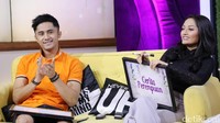 Hengky bersama Sibad saat mengisi acara Cerita Perempuan di Trans TV, Kapten Tendean, Jakarta Selatan pada Rabu (15/3/2017).