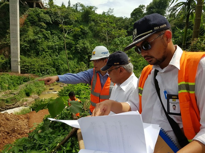 Menteri PU Yakin Jembatan Cisomang Selesai Diperbaiki 31 Maret