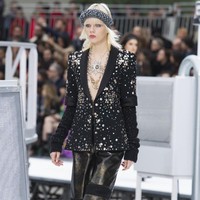 PARIS, FRANCE - MARCH 07:  A model walks the runway during the Chanel show as part of the Paris Fashion Week Womenswear Fall/Winter 2017/2018 on March 7, 2017 in Paris, France.  (Photo by Pascal Le Segretain/Getty Images)