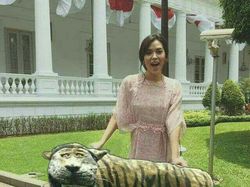 Meme Patung Macan Koramil Bikin Ngakak