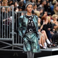PARIS, FRANCE - MARCH 07:  A model walks the runway during the Chanel show as part of the Paris Fashion Week Womenswear Fall/Winter 2017/2018 on March 7, 2017 in Paris, France.  (Photo by Pascal Le Segretain/Getty Images)