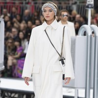 PARIS, FRANCE - MARCH 07:  A model walks the runway during the Chanel show as part of the Paris Fashion Week Womenswear Fall/Winter 2017/2018 on March 7, 2017 in Paris, France.  (Photo by Pascal Le Segretain/Getty Images)