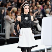 PARIS, FRANCE - MARCH 07:  A model walks the runway during the Chanel show as part of the Paris Fashion Week Womenswear Fall/Winter 2017/2018 on March 7, 2017 in Paris, France.  (Photo by Pascal Le Segretain/Getty Images)