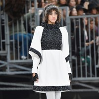 PARIS, FRANCE - MARCH 07:  A model walks the runway during the Chanel show as part of the Paris Fashion Week Womenswear Fall/Winter 2017/2018 on March 7, 2017 in Paris, France.  (Photo by Pascal Le Segretain/Getty Images)