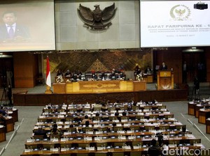 Pembahasan Revisi UU MD3 Diserahkan ke Baleg DPR