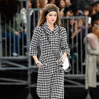 PARIS, FRANCE - MARCH 07:  A model walks the runway during the Chanel show as part of the Paris Fashion Week Womenswear Fall/Winter 2017/2018 on March 7, 2017 in Paris, France.  (Photo by Pascal Le Segretain/Getty Images)