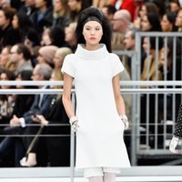 PARIS, FRANCE - MARCH 07:  A model walks the runway during the Chanel show as part of the Paris Fashion Week Womenswear Fall/Winter 2017/2018 on March 7, 2017 in Paris, France.  (Photo by Pascal Le Segretain/Getty Images)