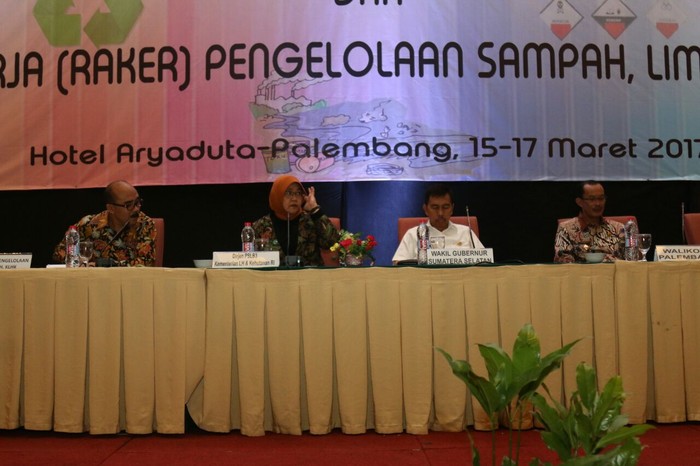 Pemprov Sumsel Bahas Pengelolaan Sampah Menjadi Energi Listrik