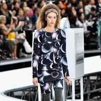 PARIS, FRANCE - MARCH 07:  A model walks the runway during the Chanel show as part of the Paris Fashion Week Womenswear Fall/Winter 2017/2018 on March 7, 2017 in Paris, France.  (Photo by Pascal Le Segretain/Getty Images)