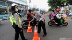 Uji Coba Contraflow di Margonda Depok