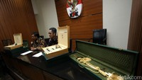 Barang gratifikasi ini dilaporkan dalam kurun waktu tanggal 7 sampai 15 Maret.
